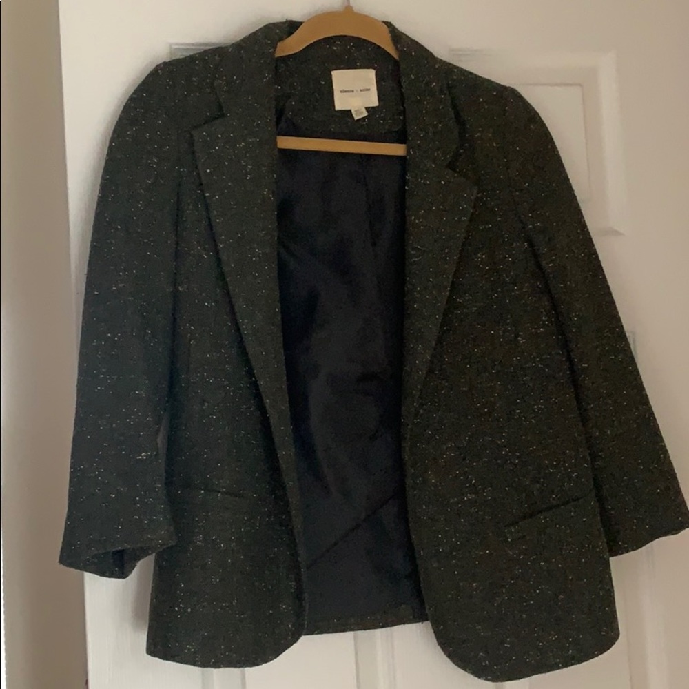Green Anthropologie jacket